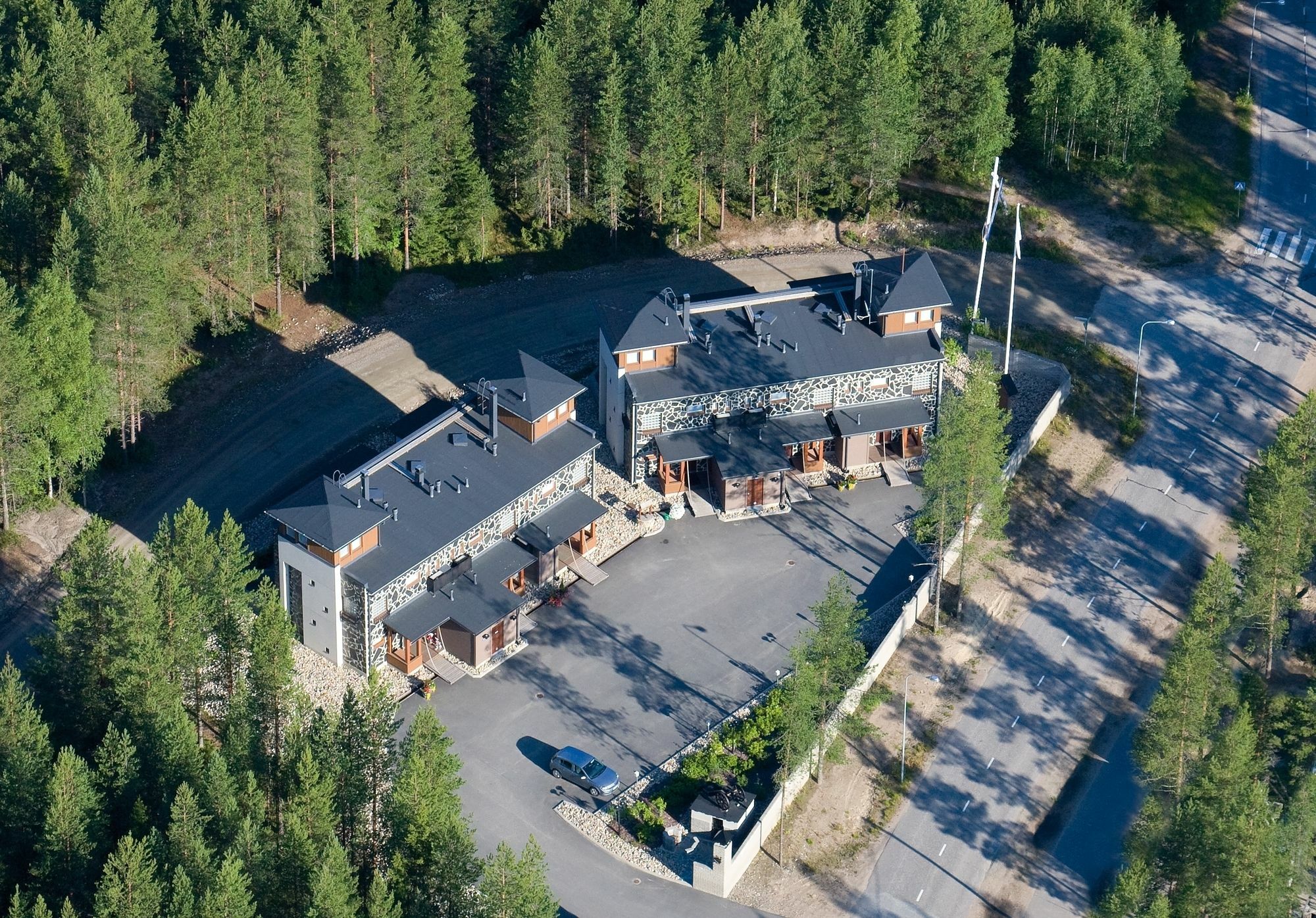 Vuokatin Aateli Castle Apartment Vuokatti Exterior photo